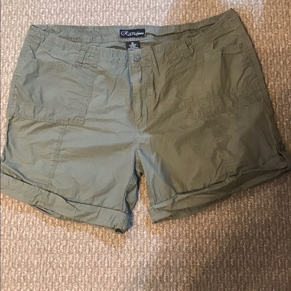 Plus Size Recruit Jeans Shorts